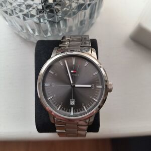 Tommy Hilfiger three hand Watch Silver